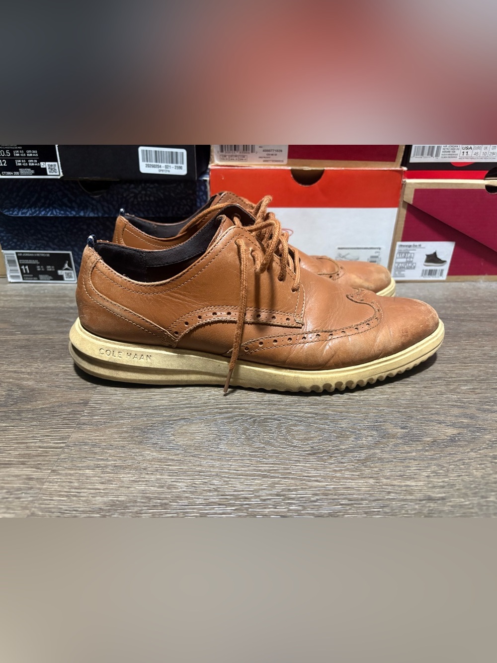 COLE HAAN GRND+ WINGTIP OXFORD Shoes